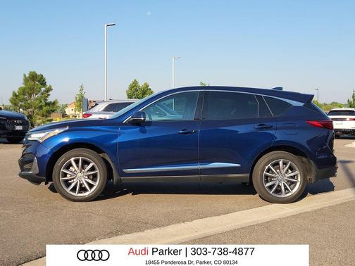 Fathom Blue Pearl 2020 Acura RDX Technology Package