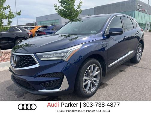 Fathom Blue Pearl 2020 Acura RDX Technology Package