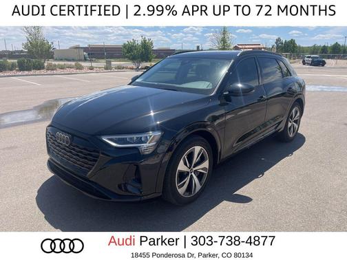 Mythos Black Metallic 2024 Audi Q8 e-tron Premium