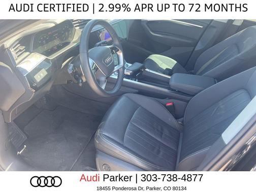 Mythos Black Metallic 2024 Audi Q8 e-tron Premium