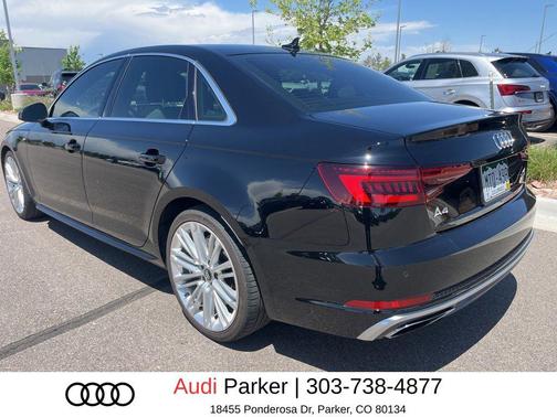 Black 2019 Audi A4 2.0T Premium Plus