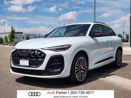Glacier White Metallic 2026 Audi SQ5 3.0T Prestige