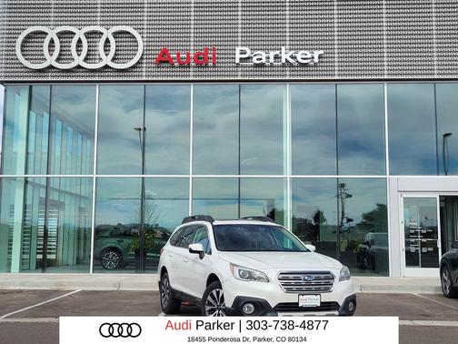 Crystal White Pearl 2017 Subaru Outback 2.5i Limited