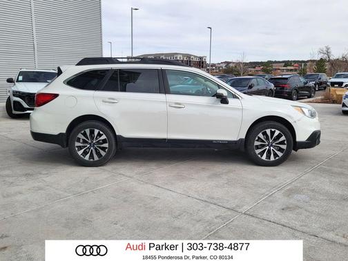 Crystal White Pearl 2017 Subaru Outback 2.5i Limited