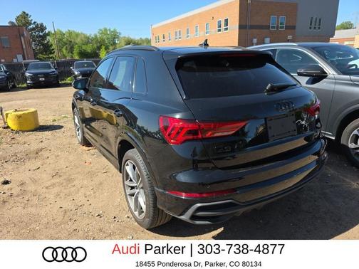 Mythos Black Metallic 2023 Audi Q3 45 S line Premium Plus