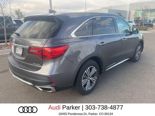 Modern Steel Metallic 2017 Acura MDX 3.5L