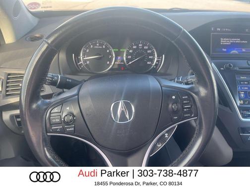 Modern Steel Metallic 2017 Acura MDX 3.5L