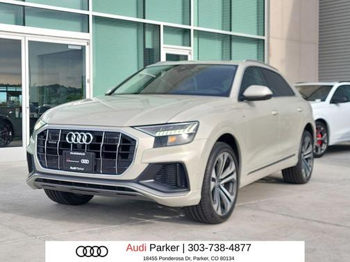 Vicuna Beige Metallic 2022 Audi Q8 55 Prestige