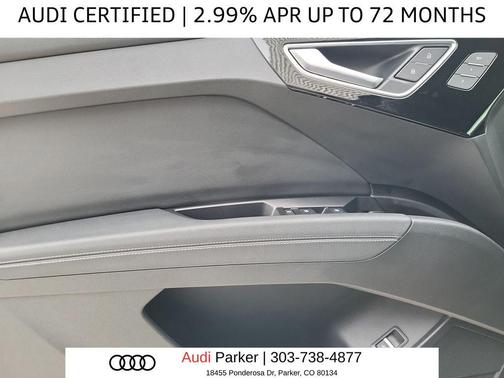 Mythos Black Metallic 2024 Audi Q4 e-tron Prestige
