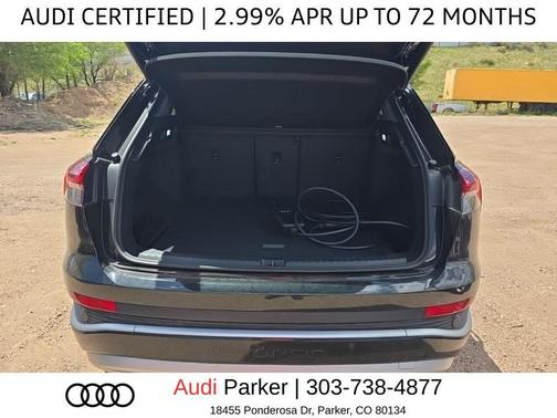 Mythos Black Metallic 2024 Audi Q4 e-tron Prestige