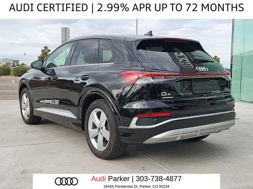 Mythos Black Metallic 2024 Audi Q4 e-tron Prestige