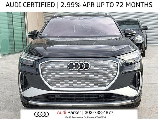 Mythos Black Metallic 2024 Audi Q4 e-tron Prestige