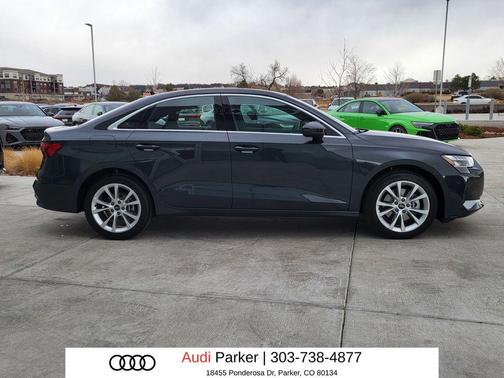 Manhattan Gray Metallic 2026 Audi A3 Premium