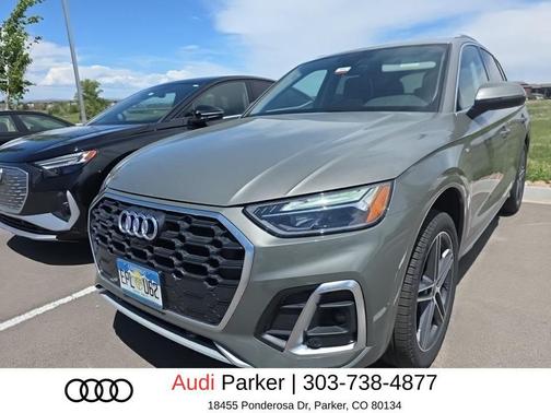 Chronos Gray Metallic 2025 Audi Q5 55 S line Premium Plus