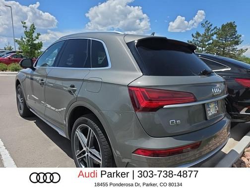 Chronos Gray Metallic 2025 Audi Q5 55 S line Premium Plus