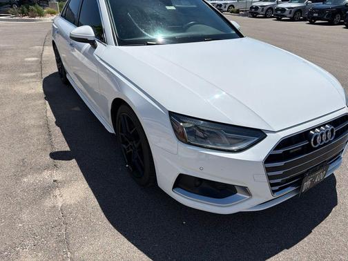 Ibis White 2021 Audi A4 40 Premium