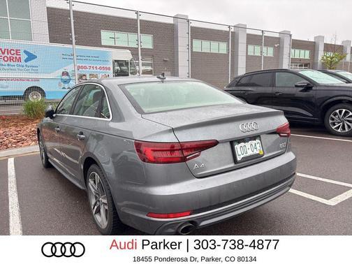 Monsoon Gray Metallic 2018 Audi A4 2.0T Premium Plus