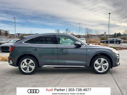 Daytona Gray Pearl Effect 2025 Audi Q5 45 S line Premium Plus