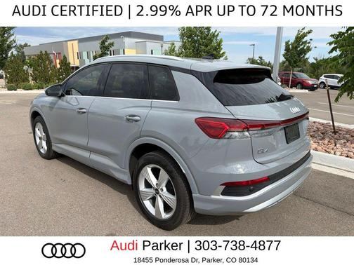 Pebble Gray 2023 Audi Q4 e-tron Premium 50 quattro