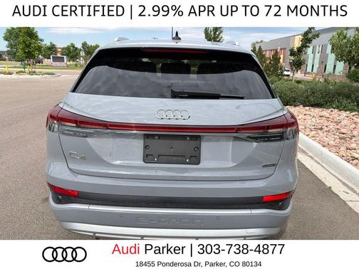 Pebble Gray 2023 Audi Q4 e-tron Premium 50 quattro