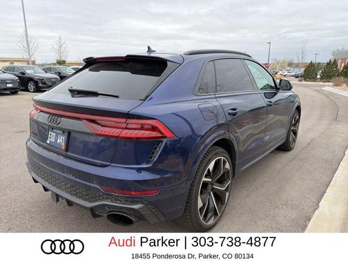 Navarra Blue Metallic 2023 Audi RS Q8 4.0T
