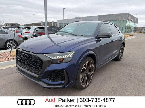 Navarra Blue Metallic 2023 Audi RS Q8 4.0T