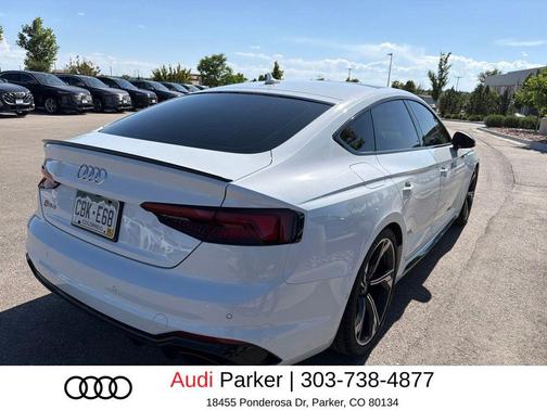Glacier White Metallic 2019 Audi RS 5 2.9T
