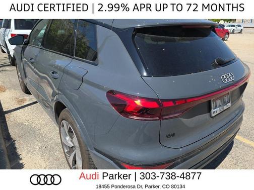 Magnet Gray 2025 Audi Q6 e-tron Premium Plus quattro