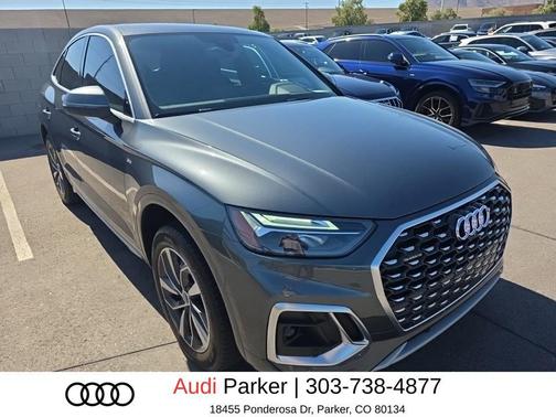 Daytona Gray Pearl Effect 2023 Audi Q5 45 S line Premium Plus