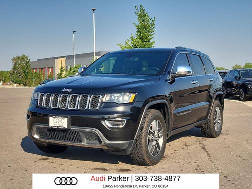 Diamond Black Crystal Pearlcoat 2018 Jeep Grand Cherokee Limited