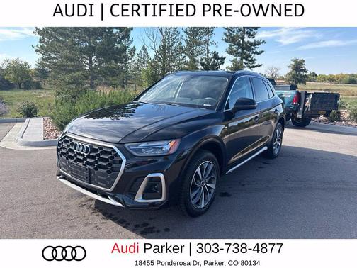 Mythos Black Metallic 2023 Audi Q5 45 S line Premium