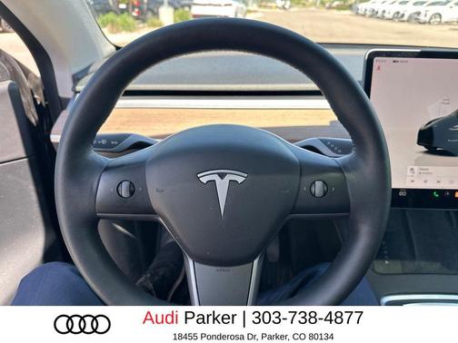 Solid Black 2022 Tesla Model Y Long Range Dual Motor All-Wheel Drive