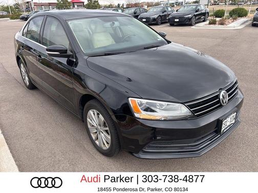 Black Uni 2016 Volkswagen Jetta 1.4T SE