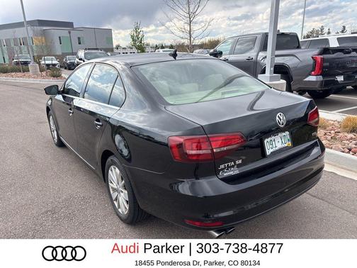 Black Uni 2016 Volkswagen Jetta 1.4T SE
