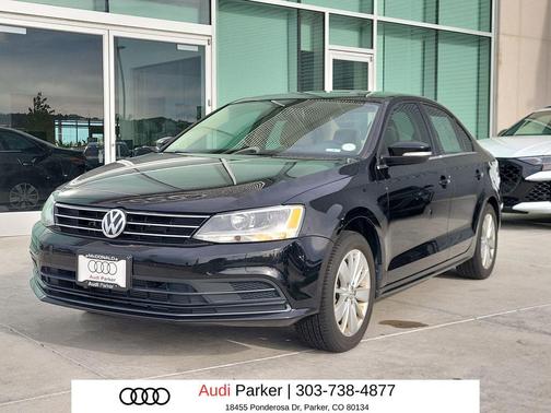Black Uni 2016 Volkswagen Jetta 1.4T SE