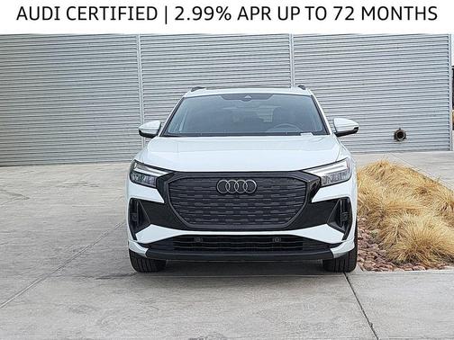 Glacier White Metallic 2024 Audi Q4 e-tron Premium Plus 50 quattro