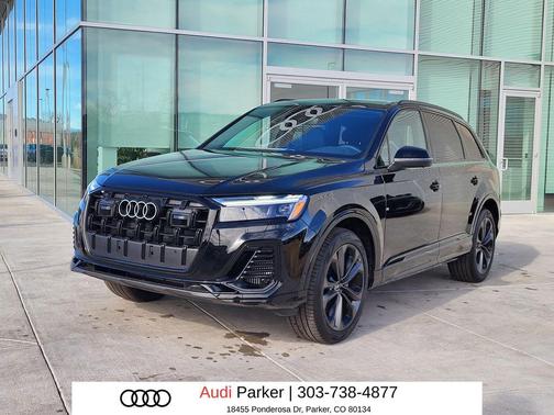 Mythos Black Metallic 2026 Audi Q7 55 Premium Plus