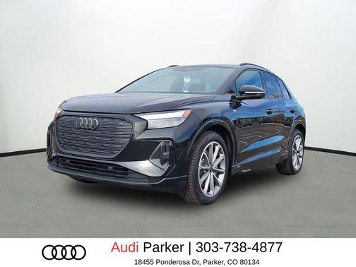 Mythos Black Metallic 2026 Audi Q4 e-tron Premium Plus 55 quattro