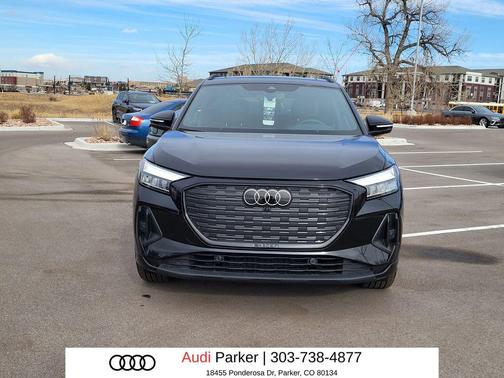 Mythos Black Metallic 2026 Audi Q4 e-tron Premium Plus 55 quattro