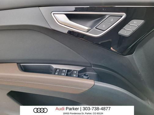 Mythos Black Metallic 2026 Audi Q4 e-tron Premium Plus 55 quattro