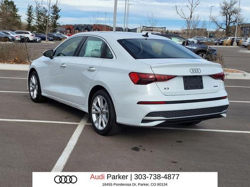 Glacier White Metallic 2026 Audi A3 Premium