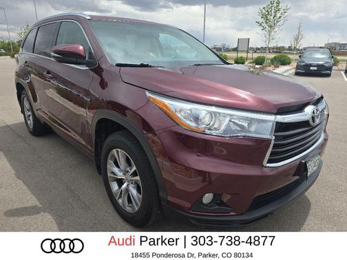 Ooh La La Rouge Mica 2015 Toyota Highlander XLE