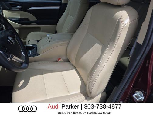 Ooh La La Rouge Mica 2015 Toyota Highlander XLE