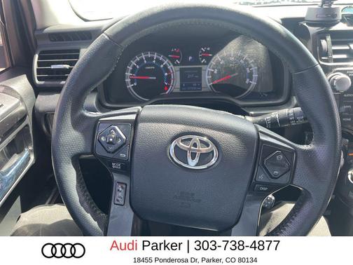 Super White 2015 Toyota 4Runner Trail Premium