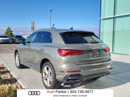 Chronos Gray Metallic 2022 Audi Q3 45 S line Premium Plus