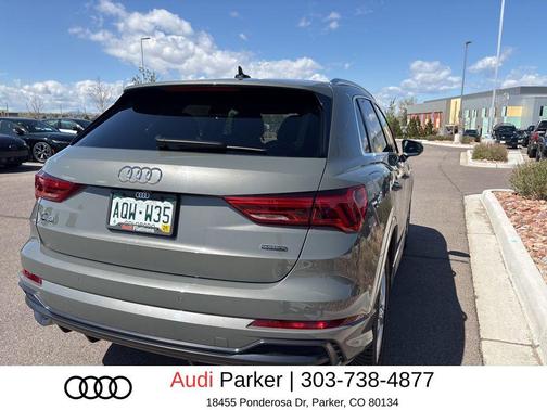 Chronos Gray Metallic 2022 Audi Q3 45 S line Premium Plus