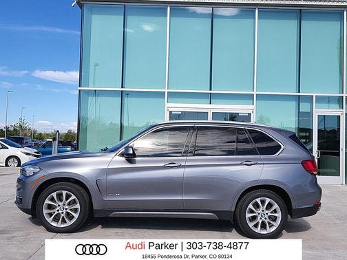 Space Gray Metallic 2015 BMW X5 xDrive35i