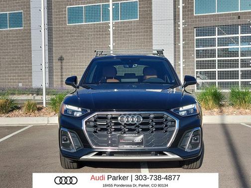 Mythos Black Metallic 2023 Audi Q5 45 S line Premium