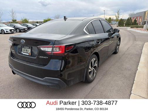 Crystal Black Silica 2020 Subaru Legacy Base