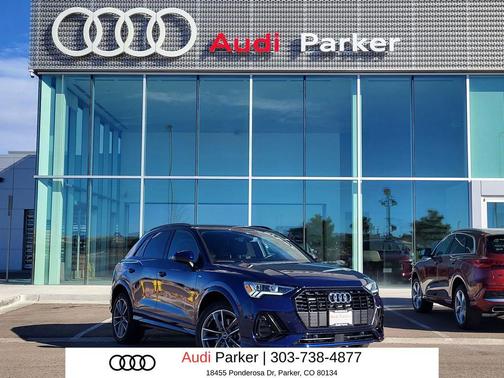 Navarra Blue Metallic 2025 Audi Q3 Premium 45 TFSI S line quattro Tiptronic